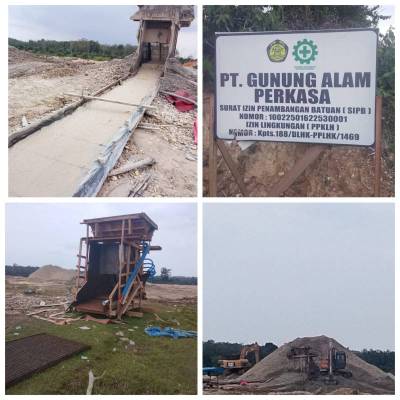 Diduga PETI Berkedok Galian C Kembali Beroperasi di Gunung Toar, Nama Anggota DPRD dan Mantan Ketua DPRD Mencuat