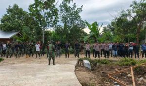 Apel Pagi Jadi Kunci Sukses Pelaksanaan Sasaran Fisik TMMD Wiltas Ke-127