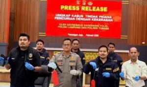Satresmob Polri Berhasil Ringkus 3 Pelaku Perampokan Dengan Senpi Di Tulang Bawang Barat