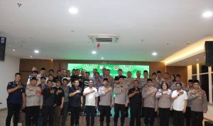 Polres Jakbar Santuni Anak Yatim dan Berbagi Takjil di Momentum Bukber Bersama Awak Media