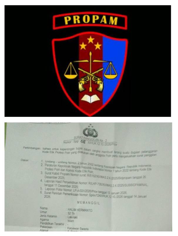 Sulitnya mencari keadilan dan kepastian hukum di polres Jakbar, Korban Lapor propam Sebagai benteng terakhir mencari keadilan