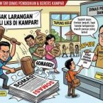 Somasi Pers Keadilan Paksa Kadispora Kampar Terbitkan Edaran