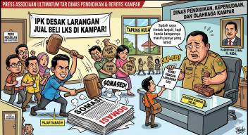 Somasi Pers Keadilan Paksa Kadispora Kampar Terbitkan Edaran