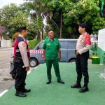 Jaga Keamanan Lingkungan, Polsek Kebon Jeruk Lakukan Patroli Jalan Kaki di Green Garden