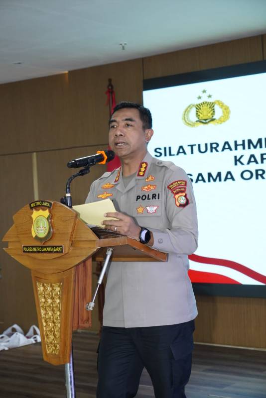 Halal Bihalal Sabuk Kamtibmas, Polres Jakbar Perkuat Sinergi dengan Masyarakat