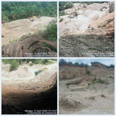 Tambang Ilegal di Labura Diduga Kebal Hukum, Nama “Big Bos” Munte Mencuat – APH Diminta Bertindak