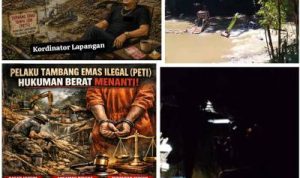 Deru Mesin Aktivitas Tambang Emas Ilegal dan Ancaman Senyap bagi Warga Nagari Galugua