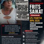 LIN Bekasi: “Mantan Ketua Panitia HPN, Mulutmu Harimaumu”, APH Diminta Menindaklanjuti Laporan Dugaan Penyimpangan