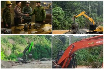 Penegakan Hukum Dipertanyakan, Surga Mafia Tambang di Kab.50 Kota: Aktivitas PETI Masih Mengepung Kapur IX, Alam Rusak