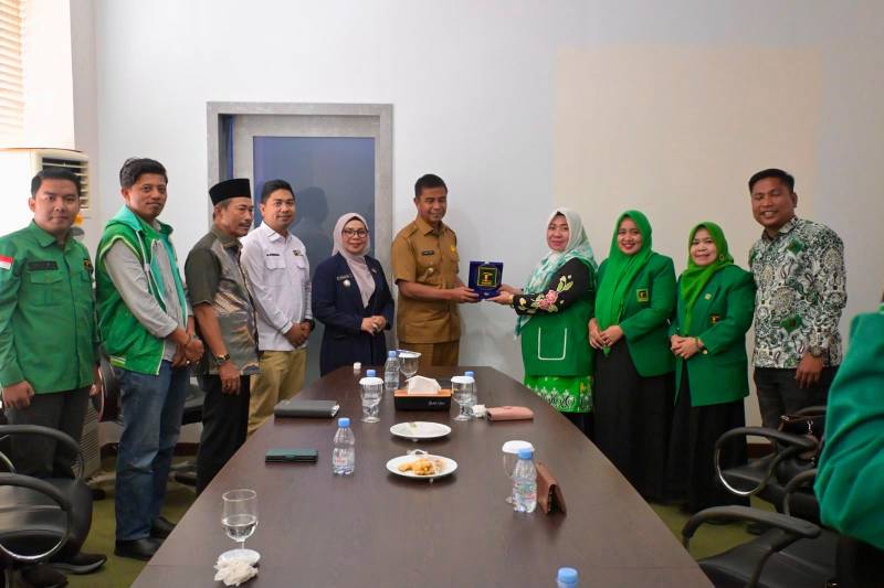 Pererat Sinergi Pemd dan Parpol, DPC PPP Kampar Audiensi Bersam Bupati dan Wakil Bupati Kampar