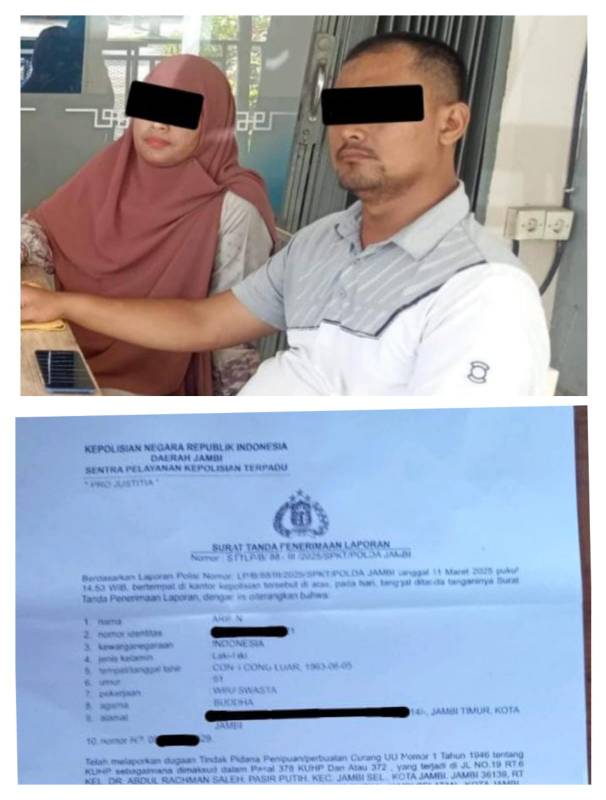 Pasutri Pengusaha Sarang Burung Walet Sudah Berstatus Tersangka, Pelapor Desak Polda Jambi Segera Lakukan Penahanan