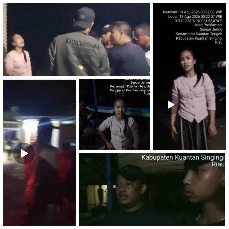 Sekretariat DPC GRANAT Kuansing Digeruduk Tengah Malam, Anak-anak ATHIA Ketakutan hingga Tak Mau Sekolah