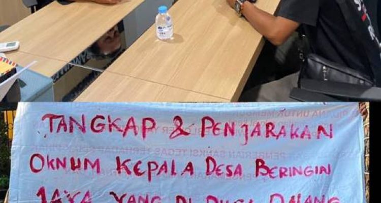 AMP2K Demo Jilid II di Mabes Polri, Minta Kapolri Periksa Kepala Desa Beringin Jaya Diduga Terlibat Aktivitas PETI
