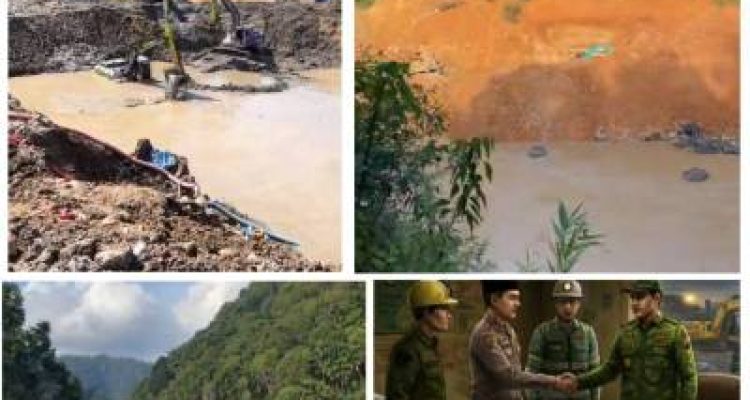 HUT RI ke-81 Ternoda? Aktivitas Tambang Emas Ilegal Beroperasi Terang-terangan di Kenagarian Galugua