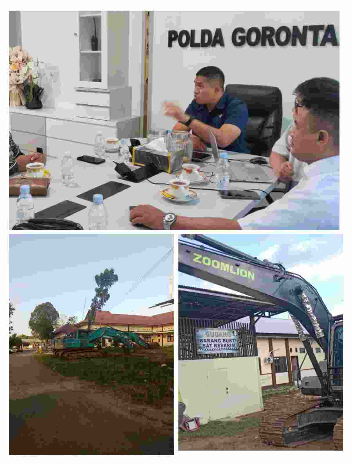 TENTANG PENYITAAN ALAT BERAT PERTAMBANGAN EMAS ILEGAL DI WILAYAH KABUPATEN BOALEMO, PROVINSI GORONTALO TENTANG PENYITAAN ALAT BERAT PERTAMBANGAN EMAS ILEGAL DI WILAYAH KABUPATEN BOALEMO, PROVINSI GORONTALO