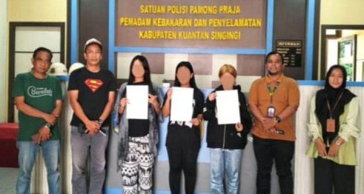 Tiga Diduga Anak di Bawah Umur Ditemukan di Kafe F10 Kuansing, Penanganan Masuk Ranah Perlindungan Anak