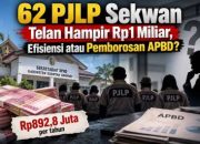 62 PJLP Sekwan Telan Hampir Rp1 Miliar, Efisiensi atau Pemborosan APBD?
