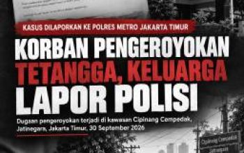 Korban Pengeroyokan Tetangga Sendiri, Keluarga Korban Lapor Polisi