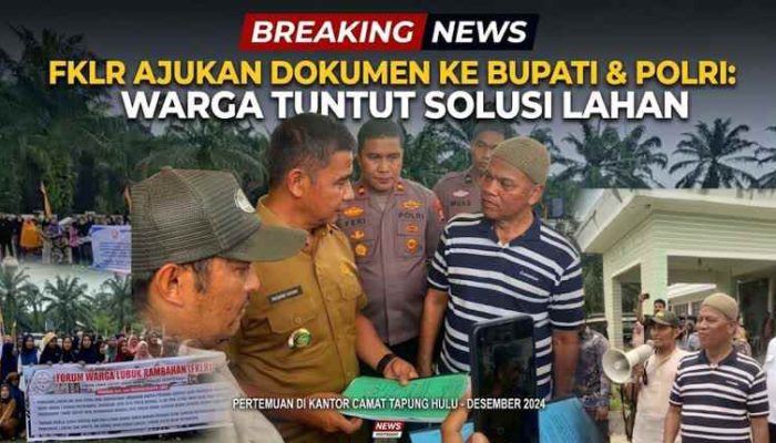 Tuntut Enclave Lahan Seluas 1.570 Hektar dari PTPN IV, Tiga Forum Desa Senama Nenek ‘Kepung’ Bupati Kampar
