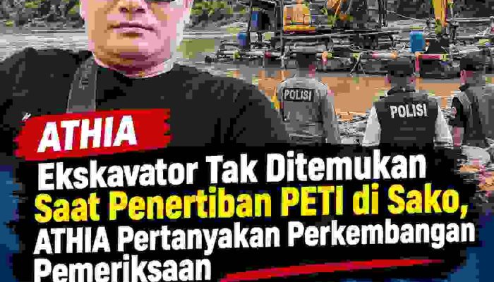 Penertiban PETI di Pulau Lowe Berlanjut, ATHIA Buka Sejumlah Pertanyaan kepada Polisi dan Pihak Terkait
