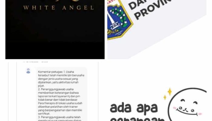 Stan Up Komedi Dagelan kembali Di pertontonkan Sudin Parenkraf Jakbar Dalam Sidak ke White angel Spa Green Garden, Hasilnya Menuai Sorotan Tajam Masyarakat